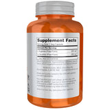 Etiqueta NOW Foods con información nutricional y certificación GMP visible
