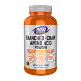 NOW Foods envase frontal del BCAA mostrando pureza y marca