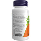 NOW Foods botella abierta con cápsulas visibles que facilita la toma diaria