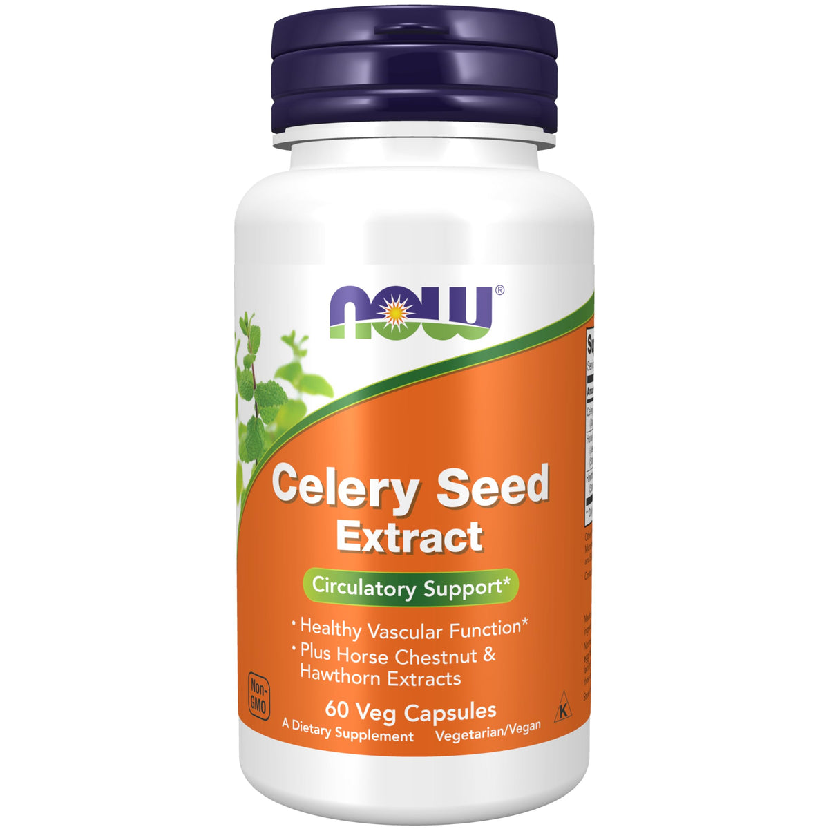 NOW Foods caja frontal del producto mostrando marca y beneficios visibles
