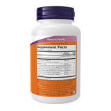 NOW Foods etiqueta lateral con lista de ingredientes y dosificación