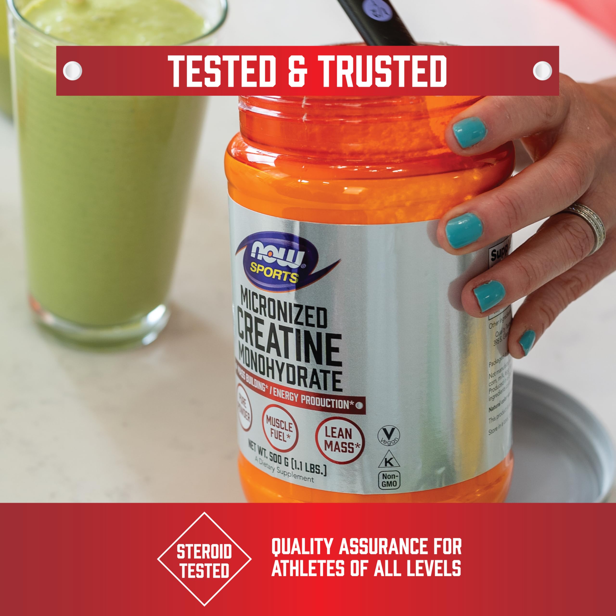 NOW Foods uso en gimnasio, soporte para sesiones intensas y potencia