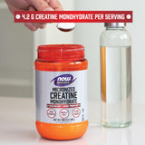 NOW Foods batido con creatina, mezcla facil y energia postentreno