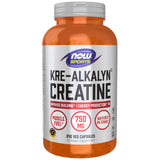 NOW Foods envase frontal de Kre-Alkalyn creatina, claridad de la etiqueta