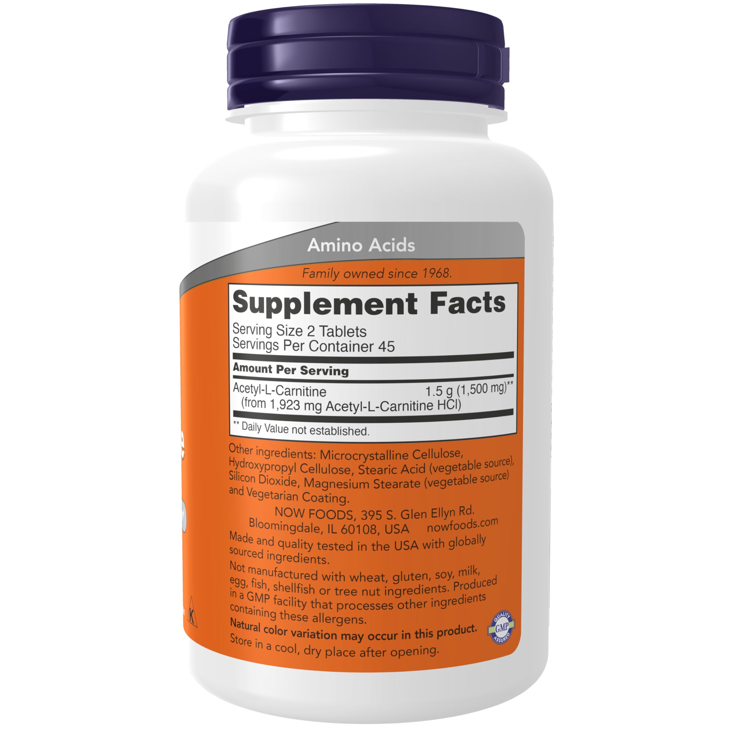 NOW Foods primer plano de tabletas para apreciar textura y pureza
