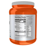 NOW Foods cucharada con polvo de aislado de soja listos para mezclar