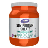 NOW Foods envase frontal del aislado de soja, identificación clara y confianza