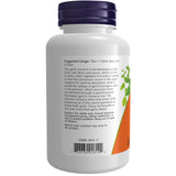 NOW Foods textura de tableta en primer plano, evidencia de calidad