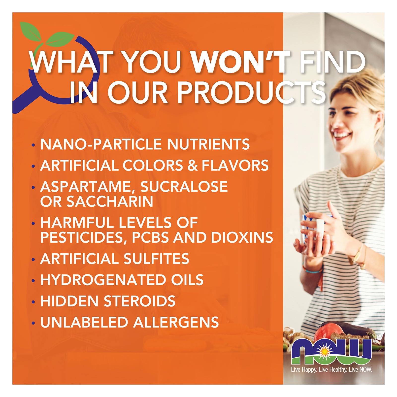 NOW Foods polvo aplicado en maceta mejorando estructura del suelo