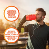 NOW Foods producto junto a equipo de entrenamiento, diseñado para activos
