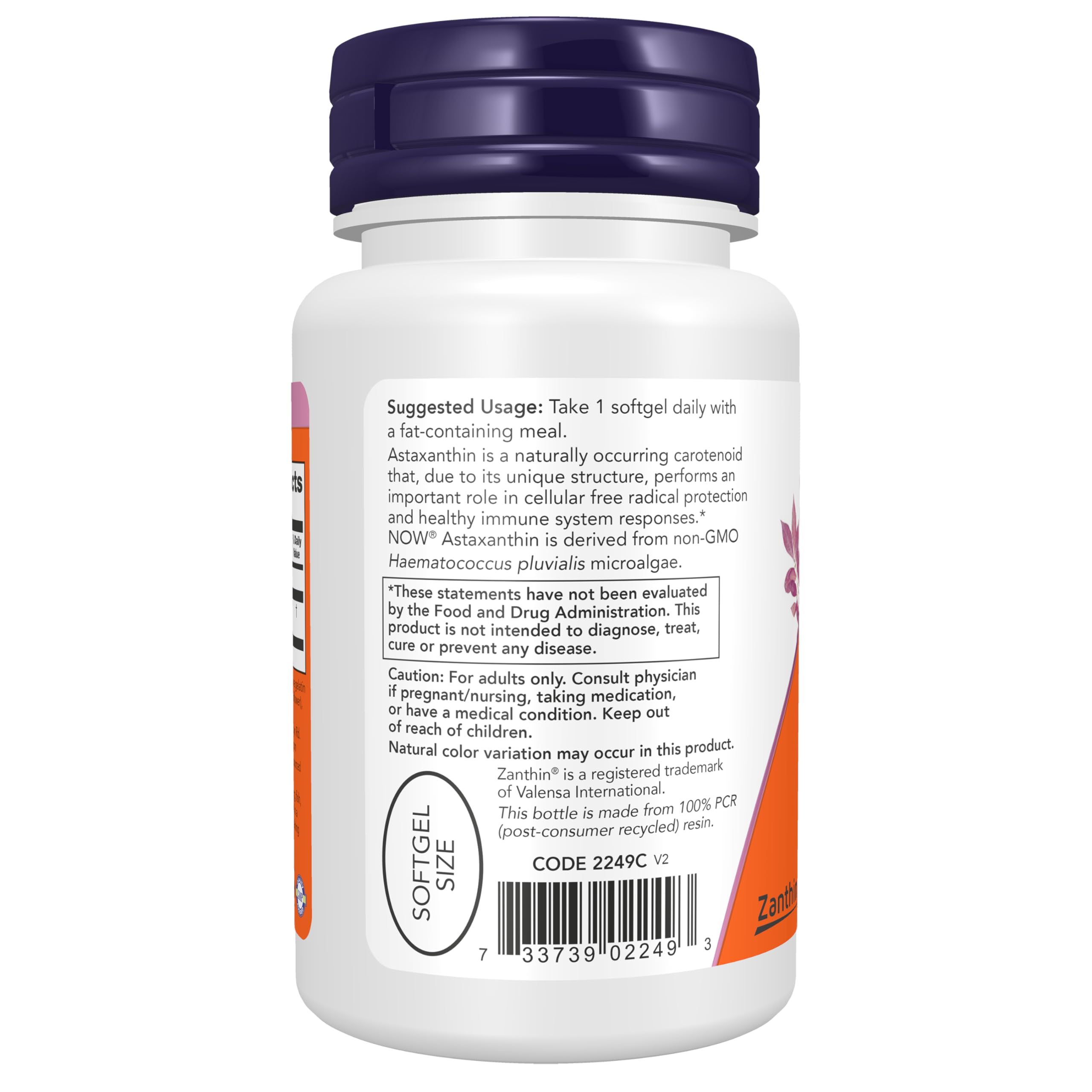 NOW Foods imagen del aceite interior resaltando biodisponibilidad