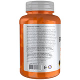 NOW Foods etiqueta con información de ingredientes y calidad GMP