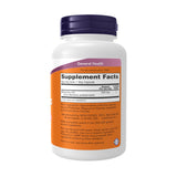 NOW Foods primer plano de cápsulas vegetales para apreciar la textura y pureza