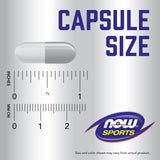 NOW Foods etiqueta nutricional y CarnoSyn® destacando pureza