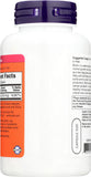 NOW Foods etiqueta detallada con información de dosis y ingredientes
