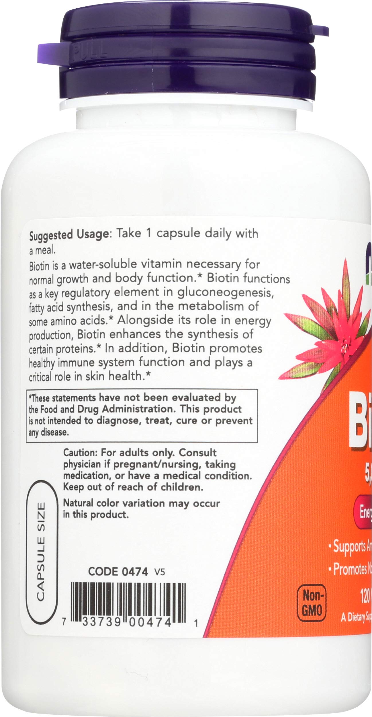 NOW Foods primer plano de la textura de la cápsula vegetal para confianza