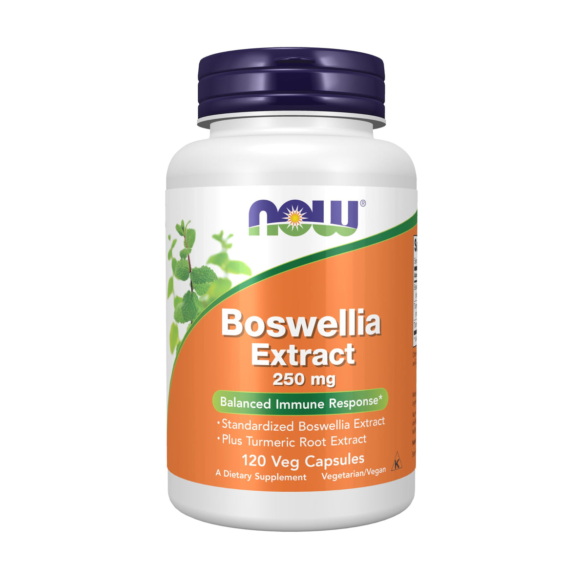 NOW Foods envase frontal muestra fórmula vegana y beneficios visibles
