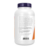 NOW Foods botella abierta con cápsulas visibles para evidencia de presentación