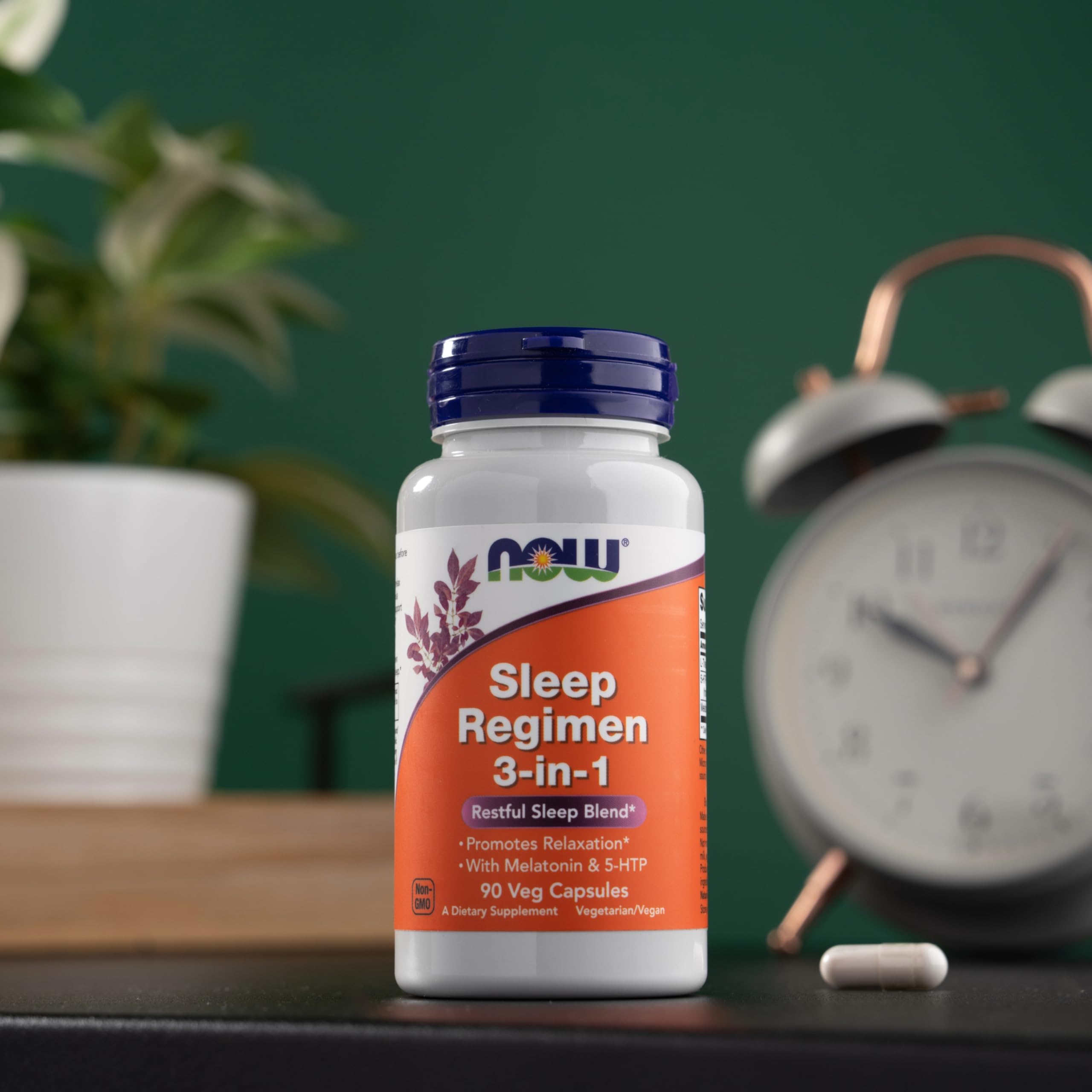 NOW Foods caja abierta con cápsulas, presentación práctica y segura