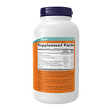NOW Foods primer plano de una tableta para ver textura y forma fácilmente ingerible