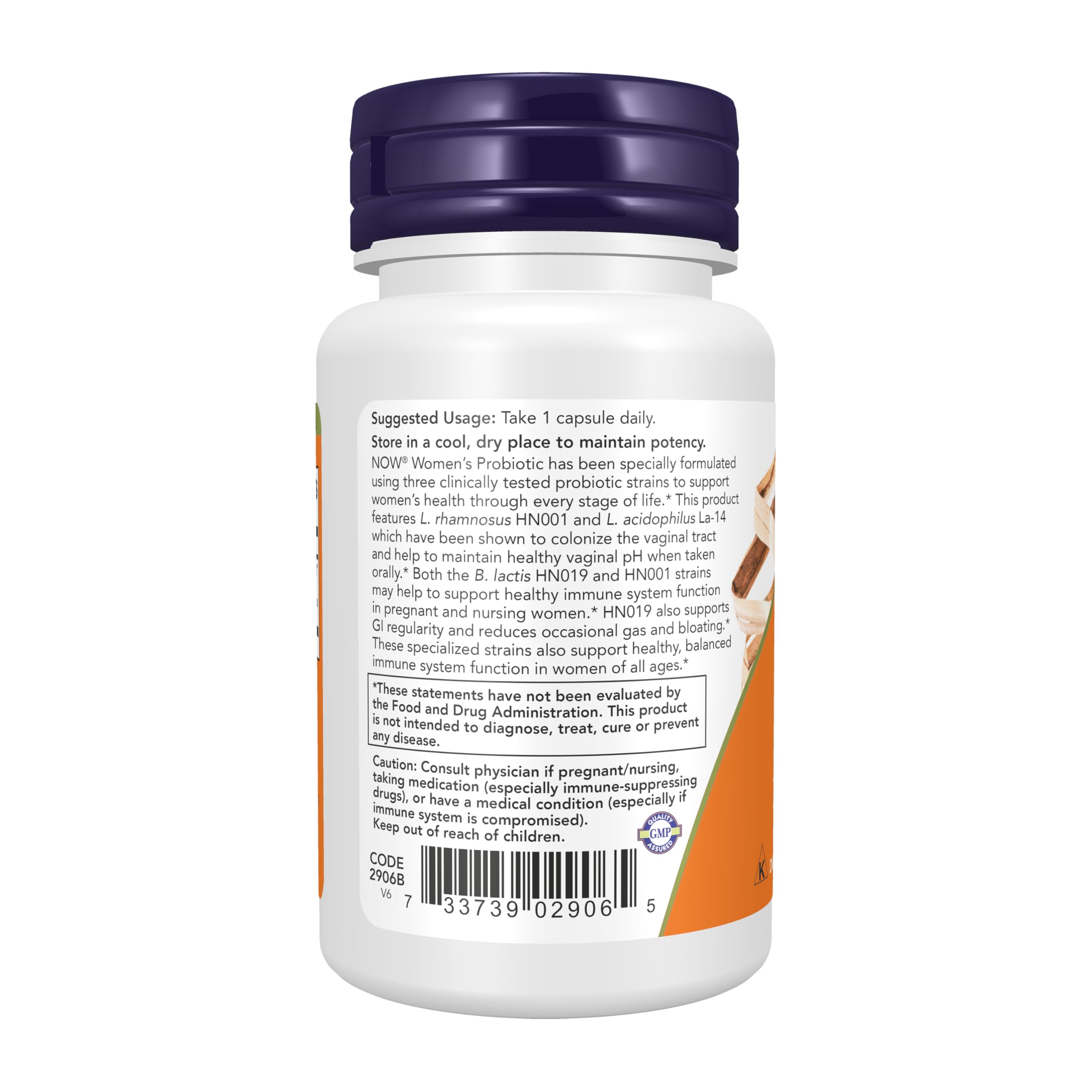 NOW Foods cápsula vegetal en primer plano que destaca formulación vegana