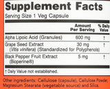 Now Foods cápsulas abiertas con polvo para mostrar pureza y forma