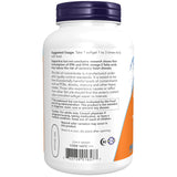 NOW Foods cápsulas en mano para comparar tamaño y dosificación