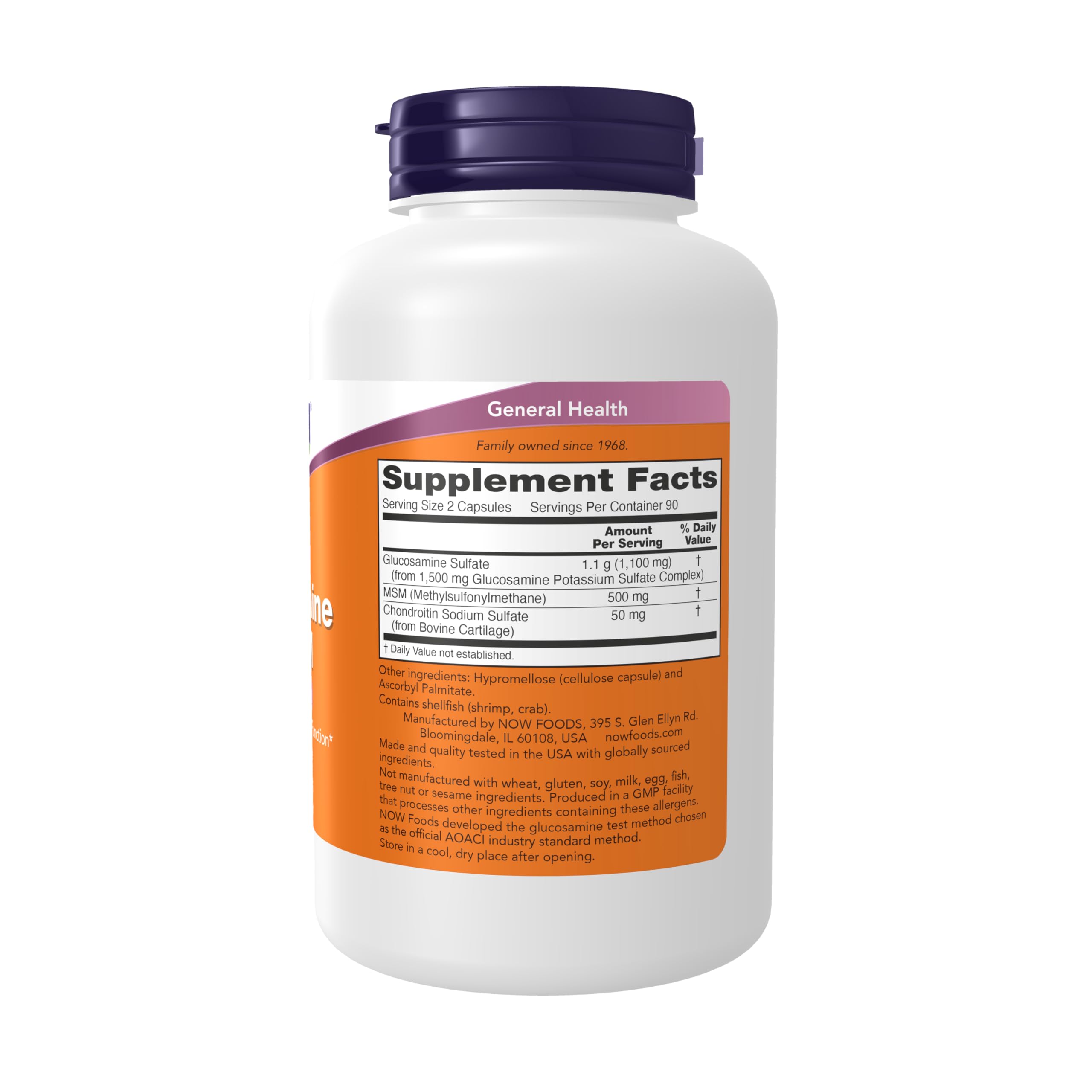 NOW Foods primer plano de cápsula vegetal que facilita la ingestión