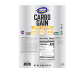 NOW Foods Carbo Gain textura del polvo fina y neutra para mezclas rápidas
