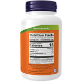 NOW Foods detalle de textura del polvo de chlorella para fácil mezclado