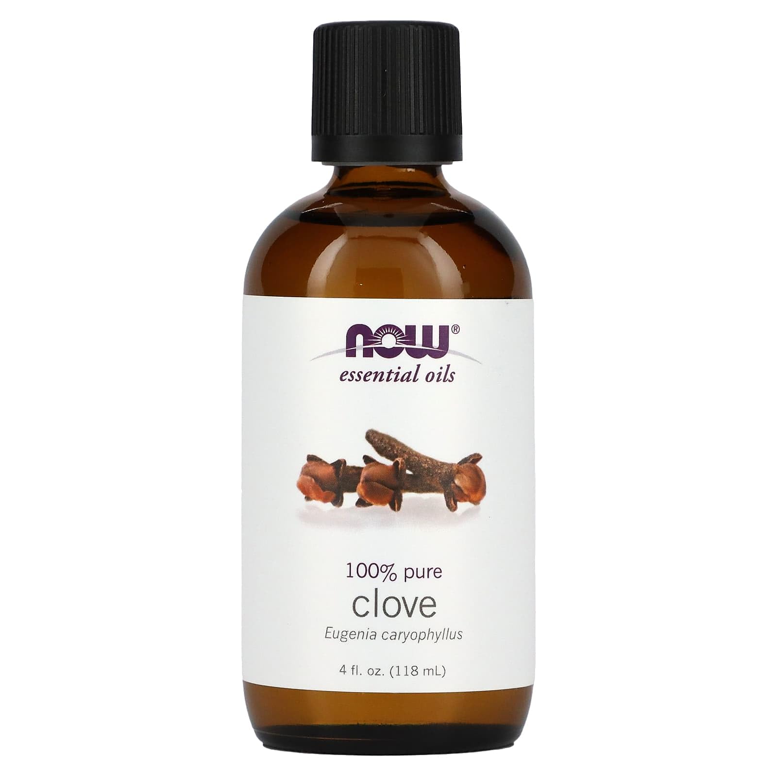 NOW Foods etiqueta legible del producto indicando pureza y pruebas internas