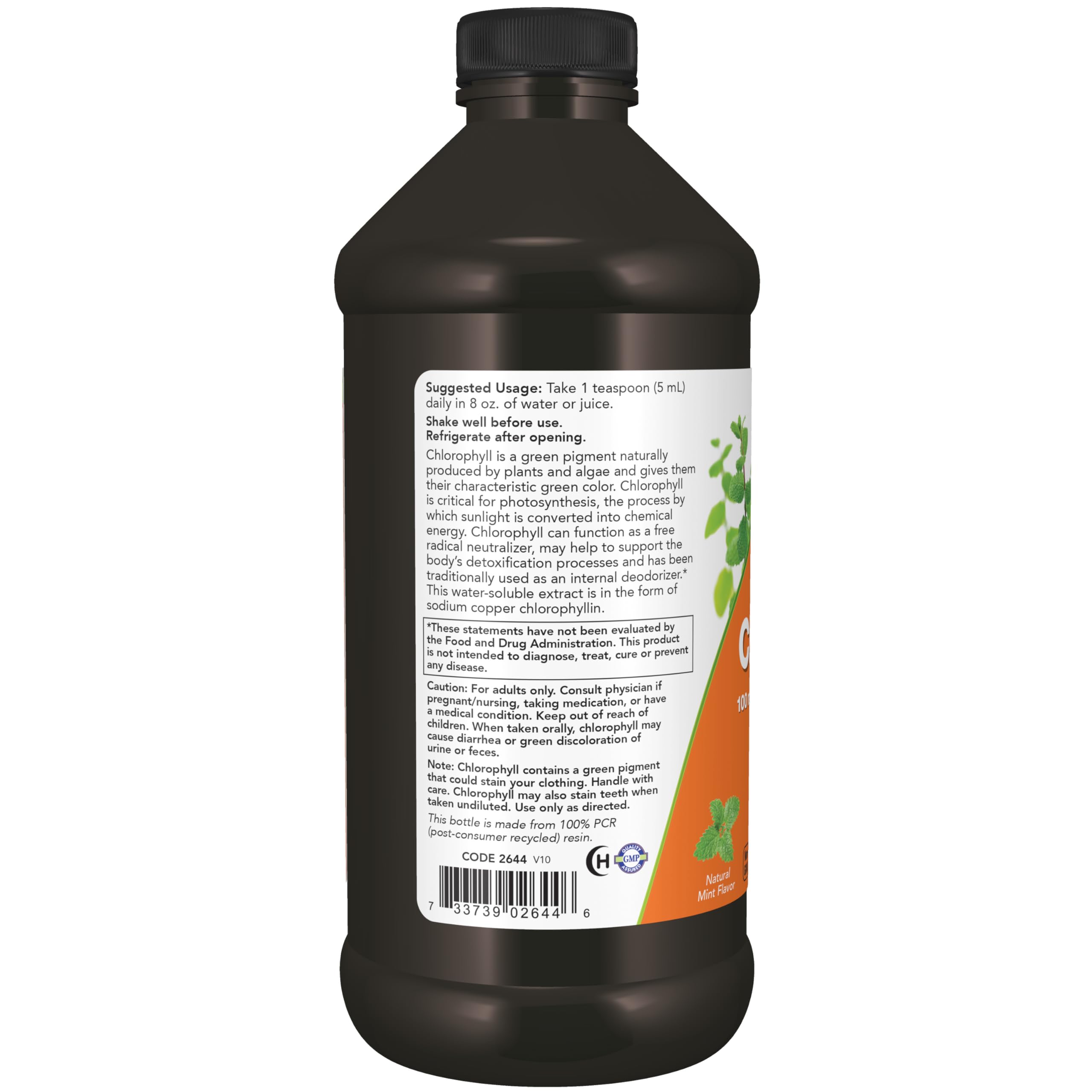 NOW Foods botella cerrada en mesa destacando conservación y practicidad