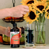 NOW Foods etiqueta con ingredientes y beneficios de origen vegetal