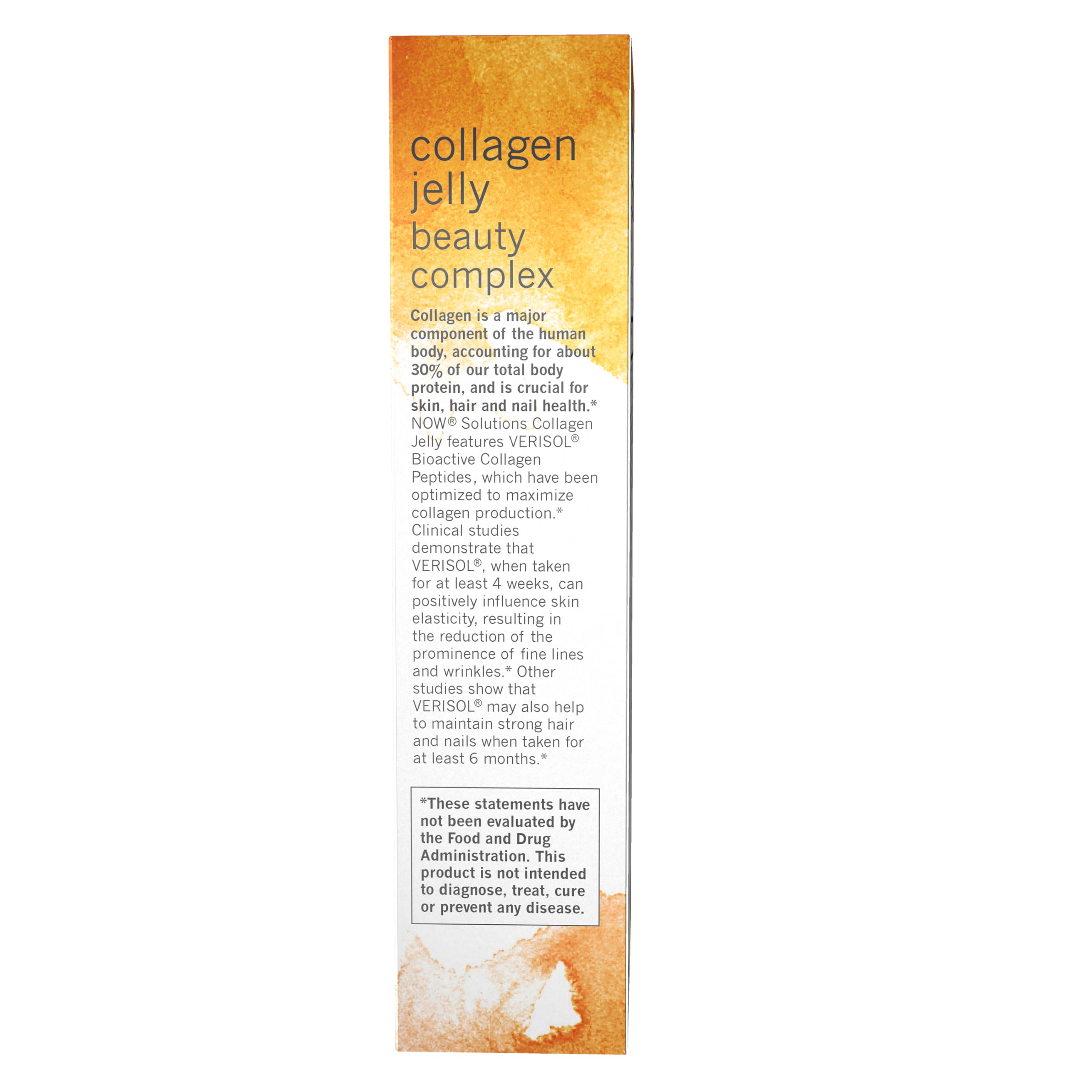 NOW Foods close-up textura jelly del stick y apariencia apetitosa