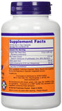 NOW Foods cápsula abierta mostrando contenido en polvo, detalle útil para calidad