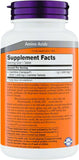 NOW Foods tableta de L-Carnitina resaltando forma y dosificación práctica