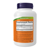 NOW Foods cápsulas vegetales en mano para visualización de dosificación