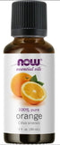 Now Foods frasco 1 oz de limón frente, tamaño práctico para uso casero