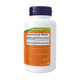 NOW Foods detalle de etiqueta KSM-66 enfocando dosificación y calidad GMP