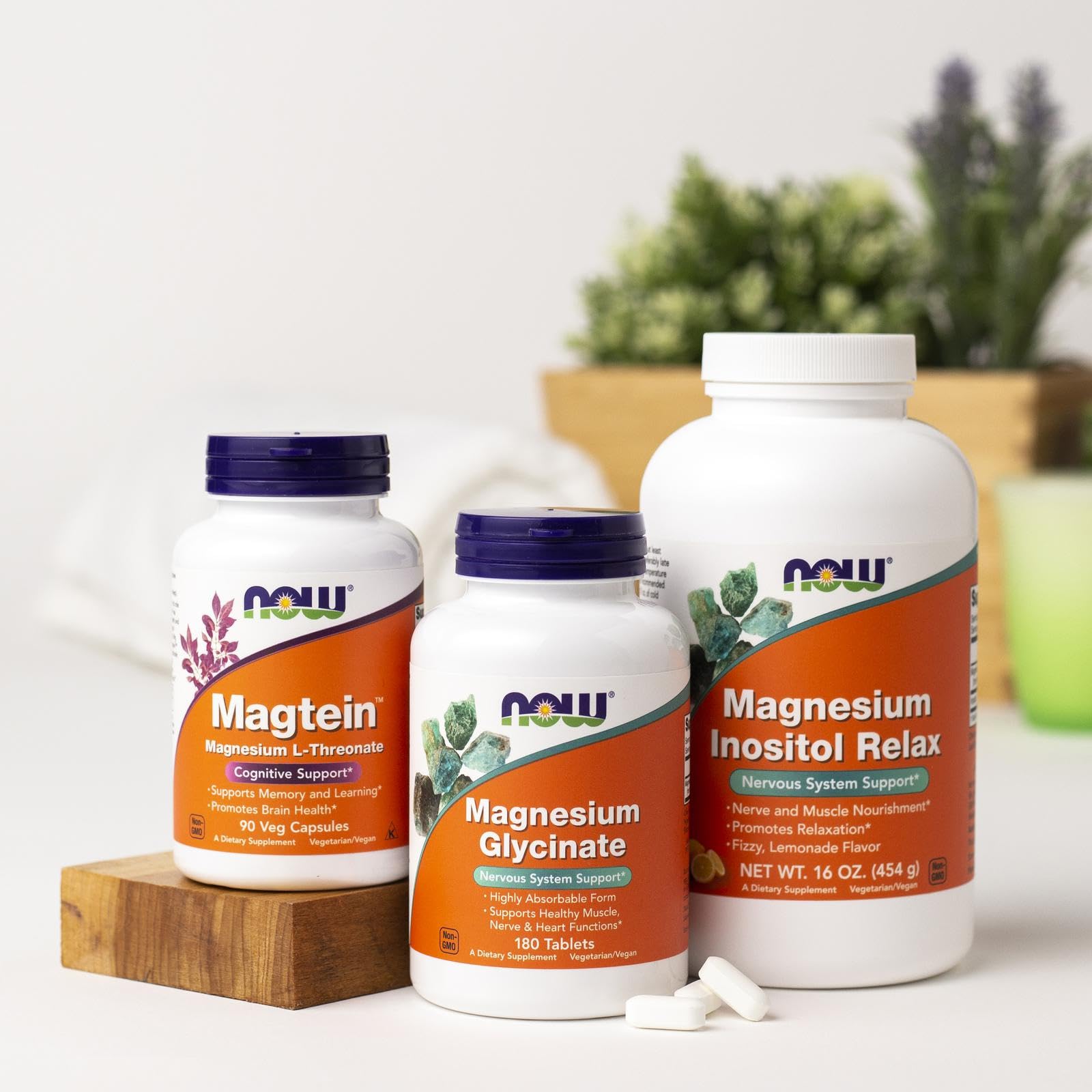 NOW Foods etiqueta nutricional mostrando información de ingredientes y calidad