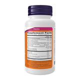 NOW Foods etiqueta nutricional en detalle, lectura de ingredientes fácil