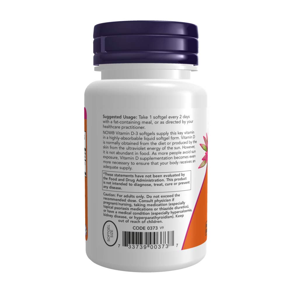 NOW Foods etiqueta nutricional legible que muestra concentración y certificados