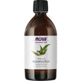 NOW Foods frasco frontal de eucalipto 16 fl oz, envase grande y verificado
