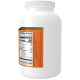 NOW Foods textura de harina de lino dorado con aspecto fino y natural