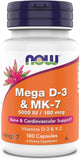 NOW Foods envase frontal mostrando título del producto y cantidad