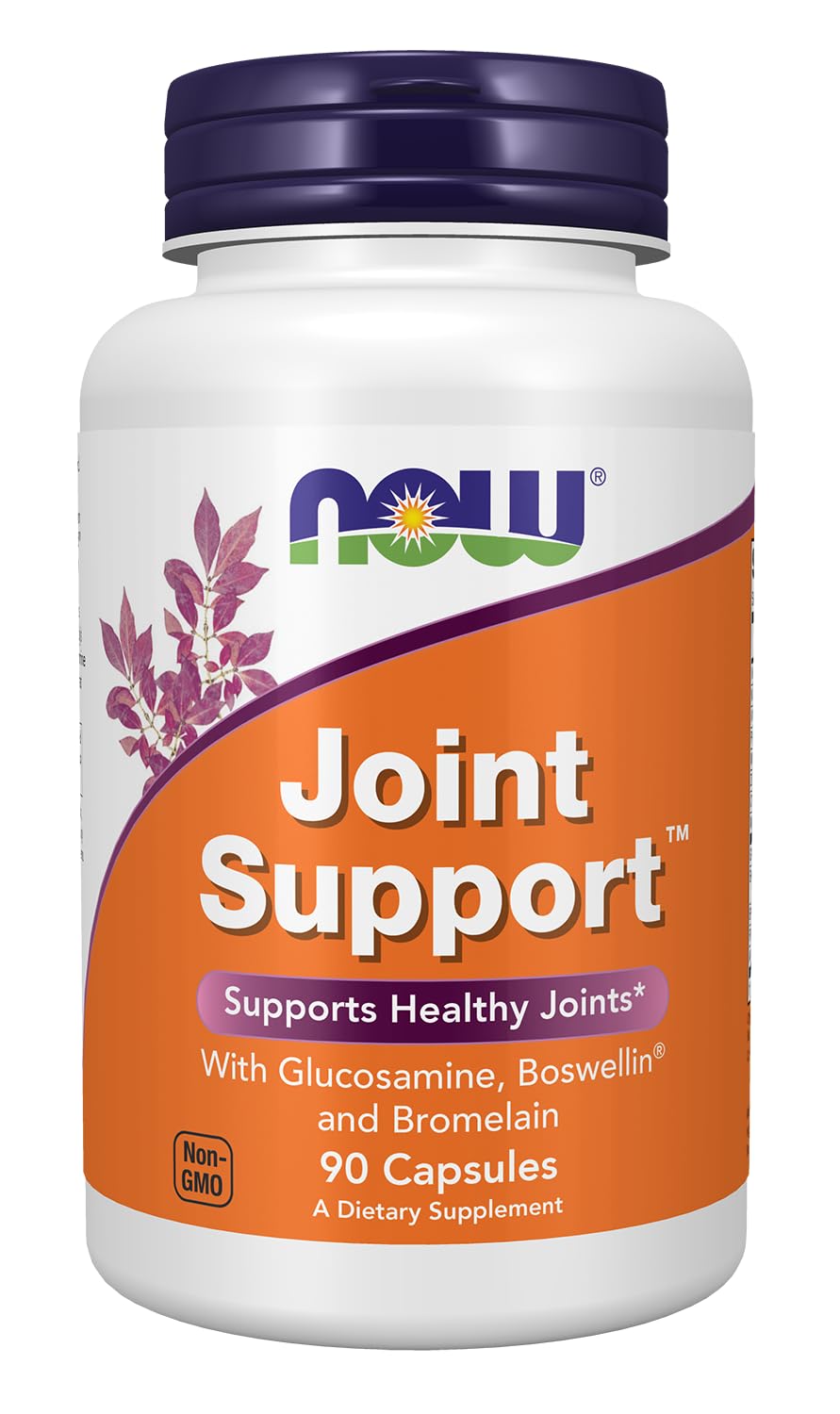 NOW Foods envase frontal Joint Support mostrando diseño y cantidad