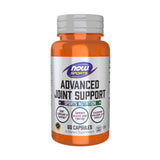NOW Foods botella frontal mostrando el producto y beneficios de soporte articular