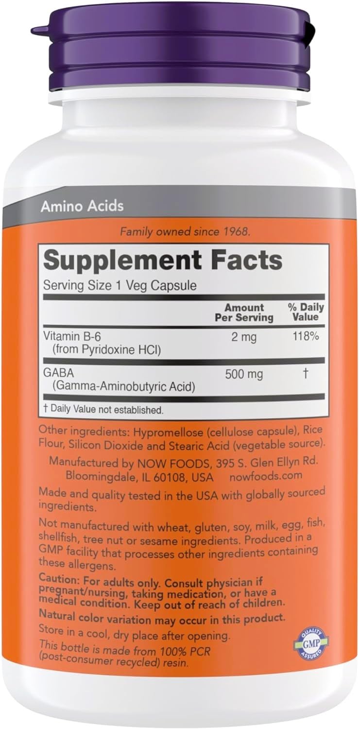 NOW Foods primer plano de cápsula vegetal para apreciar textura y formato