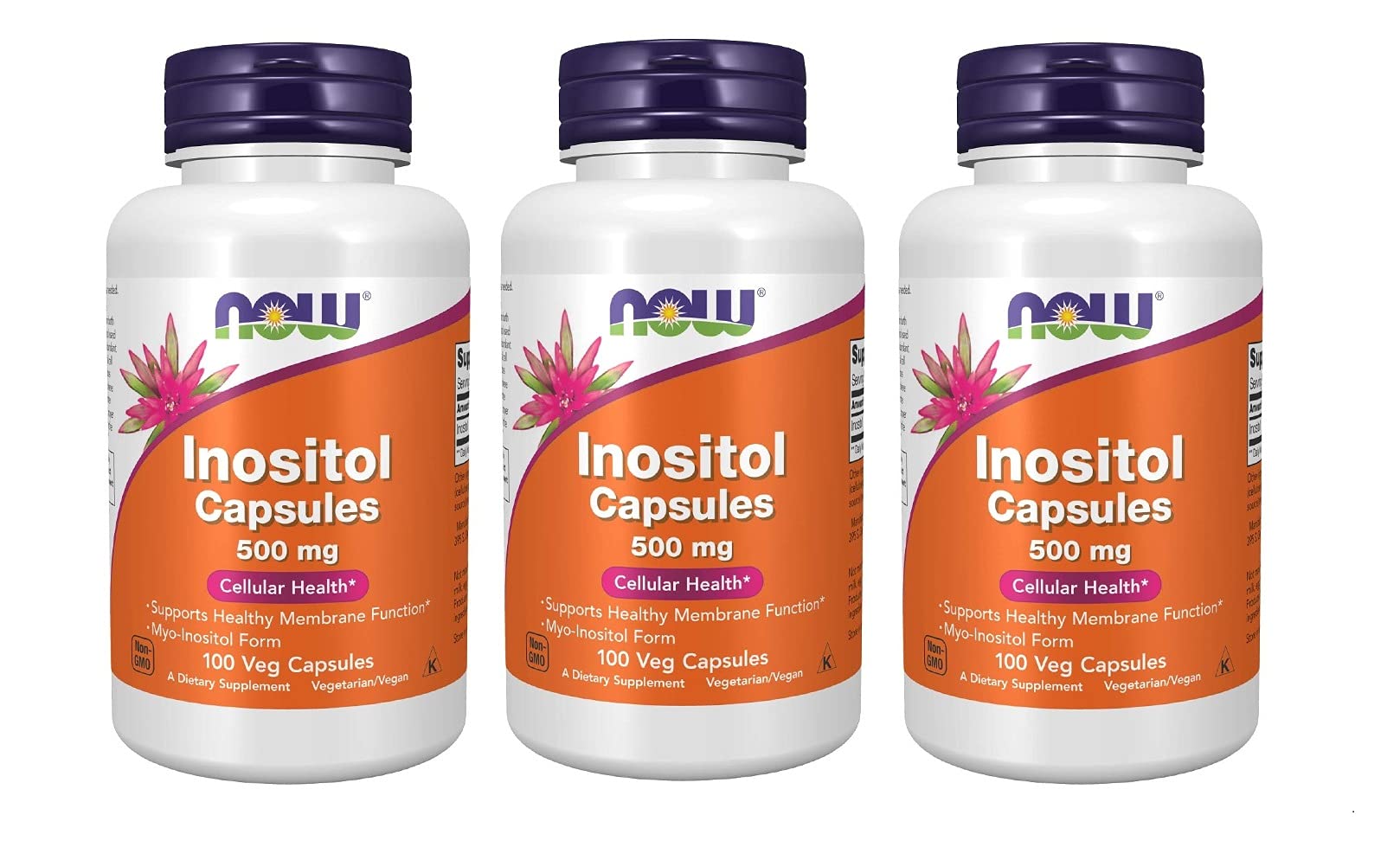 NOW Foods botella frontal mostrando etiqueta clara y beneficios