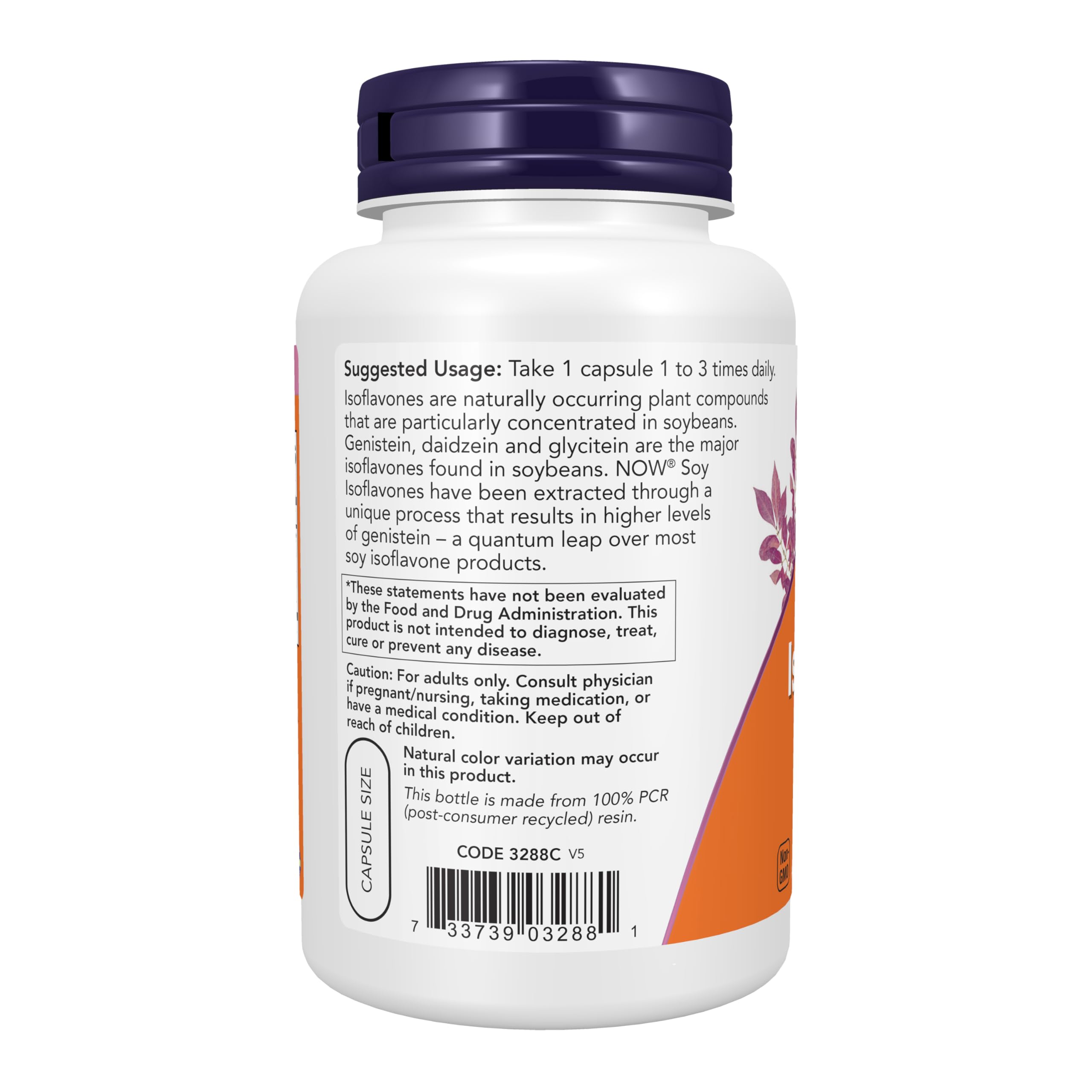 NOW Foods etiqueta con ingredientes y certificados, confianza en calidad